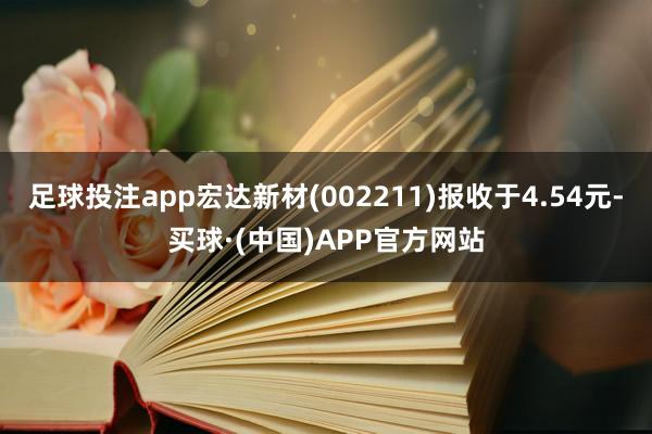 足球投注app宏达新材(002211)报收于4.54元-买球·(中国)APP官方网站